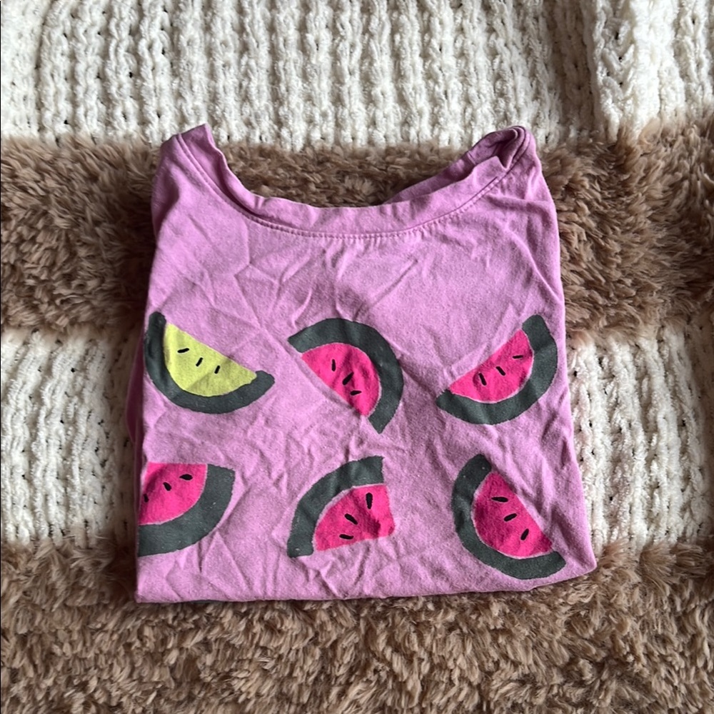 Pink Watermelon Kids Shirt